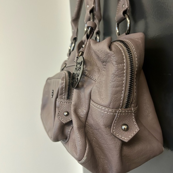 Patrick Cox mauve/gray/purple large Shoulder Bag with Slouchy Design- EUC!!! - Picture 7 of 16